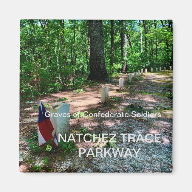 Natchez Trace Parkway-Magnet Magnet (Framsidan)