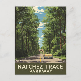 Natchez Trace Parkway Vykort