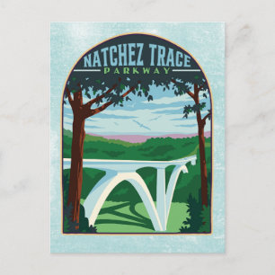 Natchez Trace Parkway Vykort
