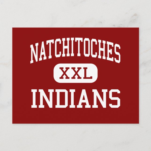 Natchitoches - indianer - Junior - Natchitoches Vykort (Framsida)