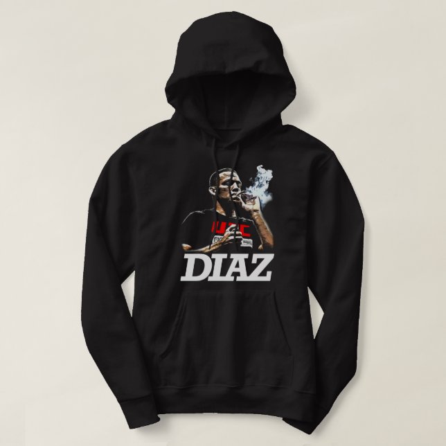 NATE DIAZ Classic T Shirt Hoodie (Design framsida)