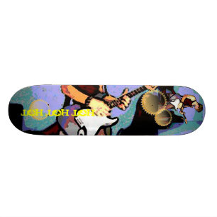 Nate och Guitar Mini Skateboard Bräda 18,7 Cm