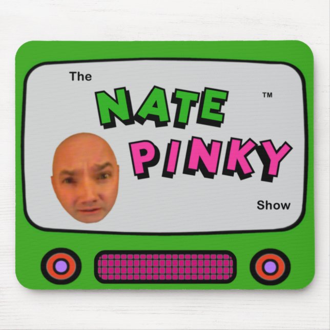Nate vadderar den Pinky musen Musmatta (Framsidan)