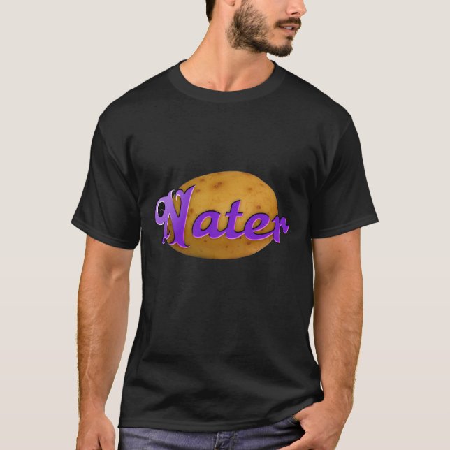 Nater Potater skjorta T Shirt (Framsida)
