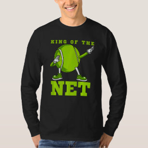 Nätets Kung Tennis Dab Dans Dabbin Boll Man T Shirt
