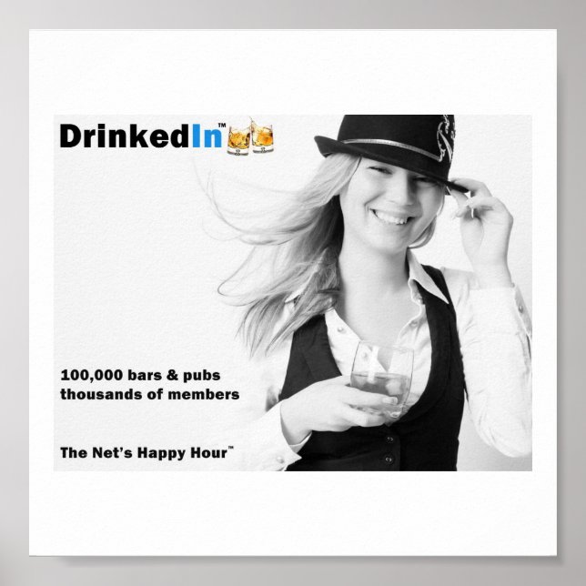 Nätets Lycklig-Poster Poster (Framsidan)