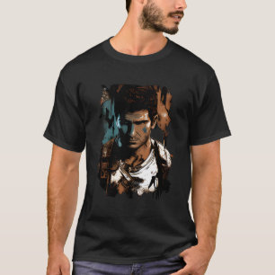 "Nathan Drake Äventyr Artwork" T-Shirt