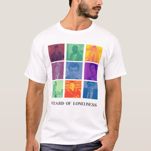 Nathan Fielder Vit T-shirt (Framsida)