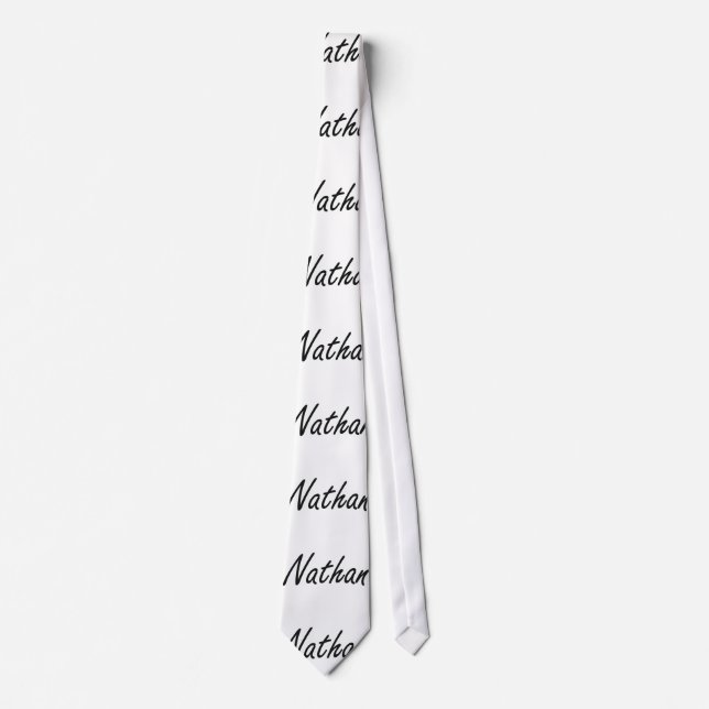 Nathan konstnärlig känd design slips (Framsida)