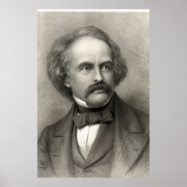 Nathaniel Hawthorne Poster (Framsidan)