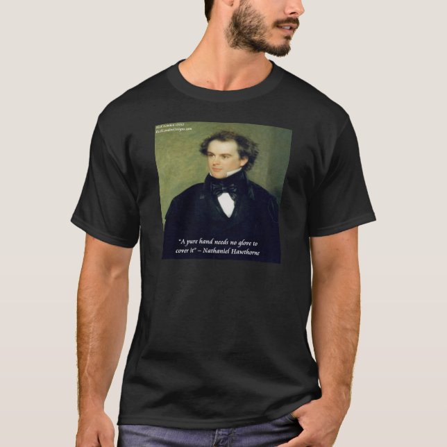 Nathaniel Hawthorne "Rena händer" visdomsord Tröja (Framsida)