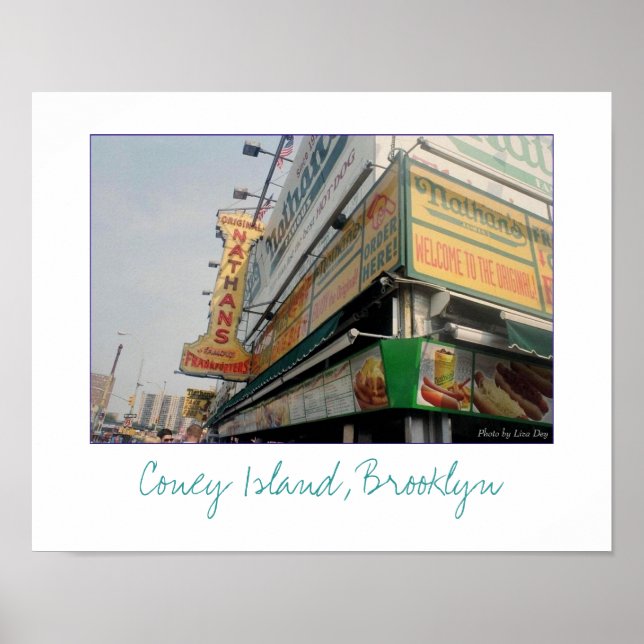 Nathan's Berömd Hett Hundar Poster (Framsidan)