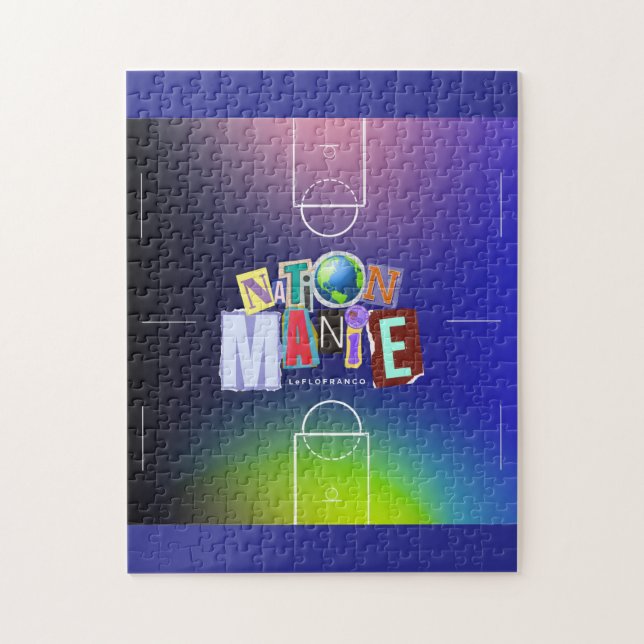 Nation Manie Puzzle Pussel (Vertikal)