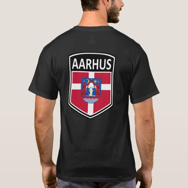 National - Aarhus Danmark T-Shirt (Baksida)