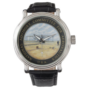 National Advisory Committee for Aeronautics logoty Armbandsur