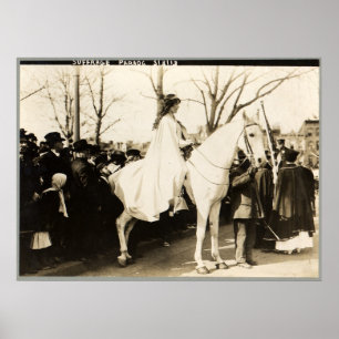 National American Woman Suffrage Assoc Parad Poster
