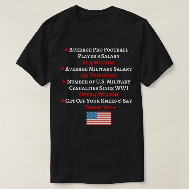 National Anthem Classic T Shirt (Design framsida)