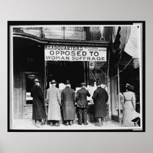 National Anti-Suffrage Association Poster