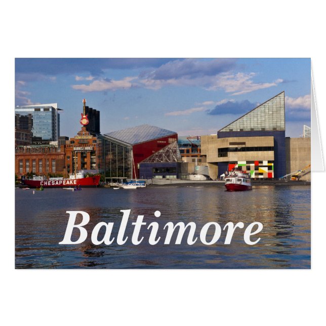 National Aquarium - Baltimore 2 OBS Kort (Framsidan Horizontal)
