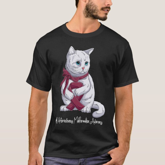 National Arteriovenity Malformation Awareness Mont T Shirt (Framsida)