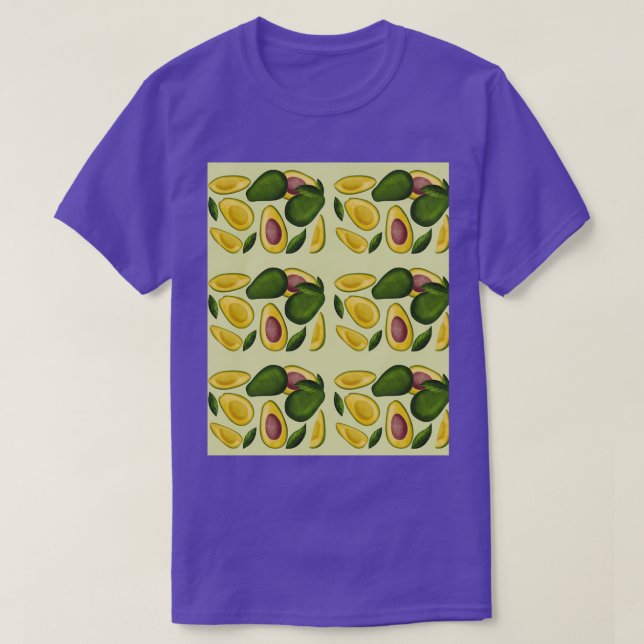 National Avocado Day Mönster T Shirt (Design framsida)