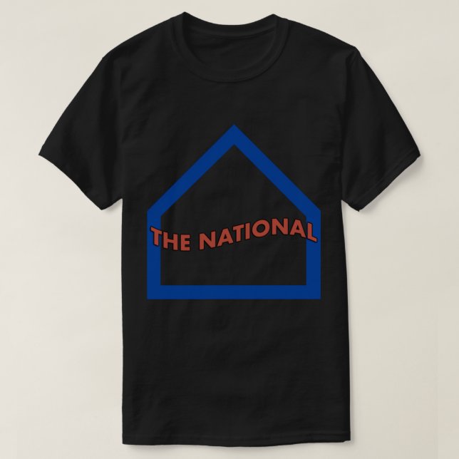 National (Band) - Logotyp Classic T-Shirt (Design framsida)