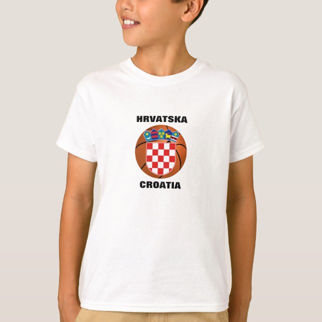 National Basketball Team i Kroatien Tee (Framsida)