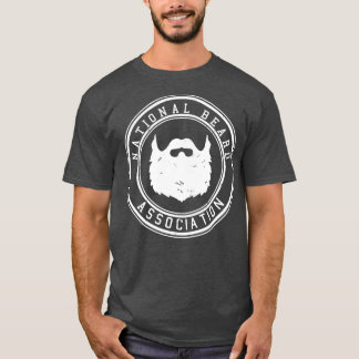 National Beard Association Funny Barber Gift-idé T Shirt