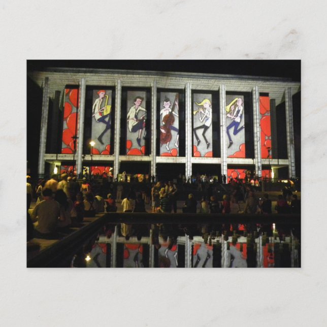 National Bibliotek - Canberra Vykort (Framsida)