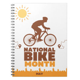 National Bike Month Anteckningsbok