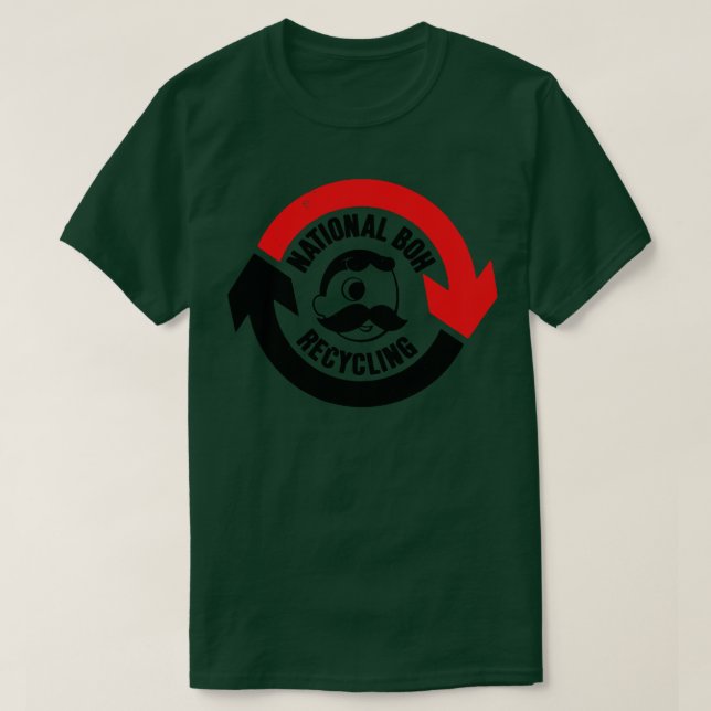 National Bohemian Beer T Shirt (Design framsida)