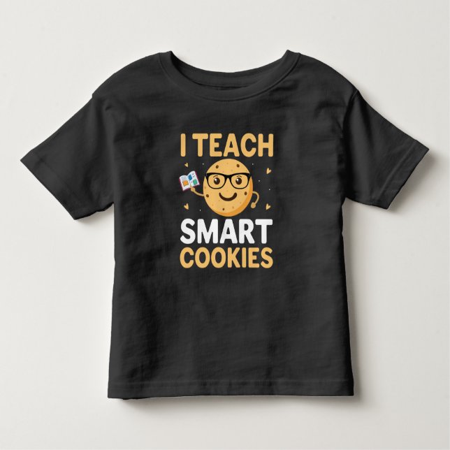 National Cookie Day, jag undervisar smarta kakor T Shirt (Framsida)