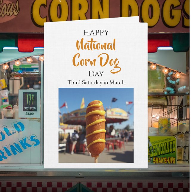 National Corn Dog Day | Third Saturday in March Kort (Skapare uppladdad)