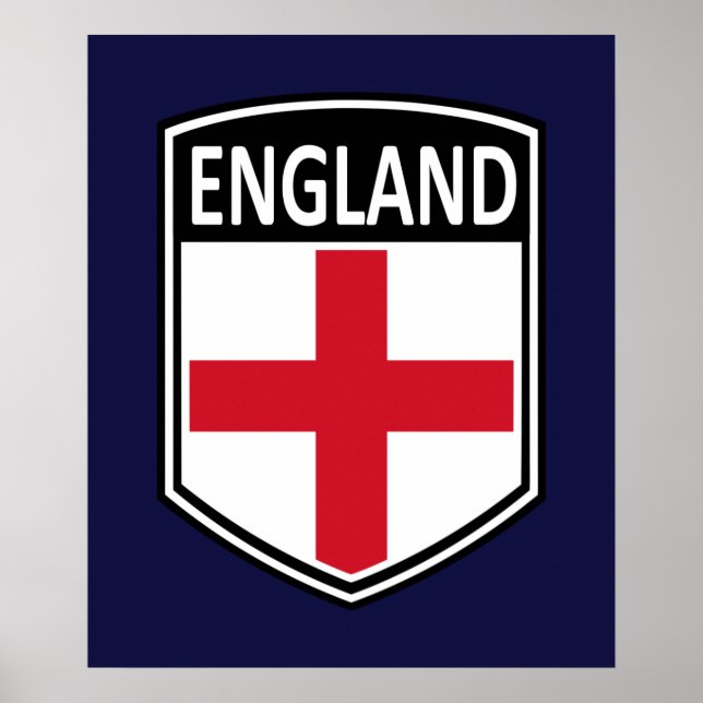 National - England Poster (Framsidan)