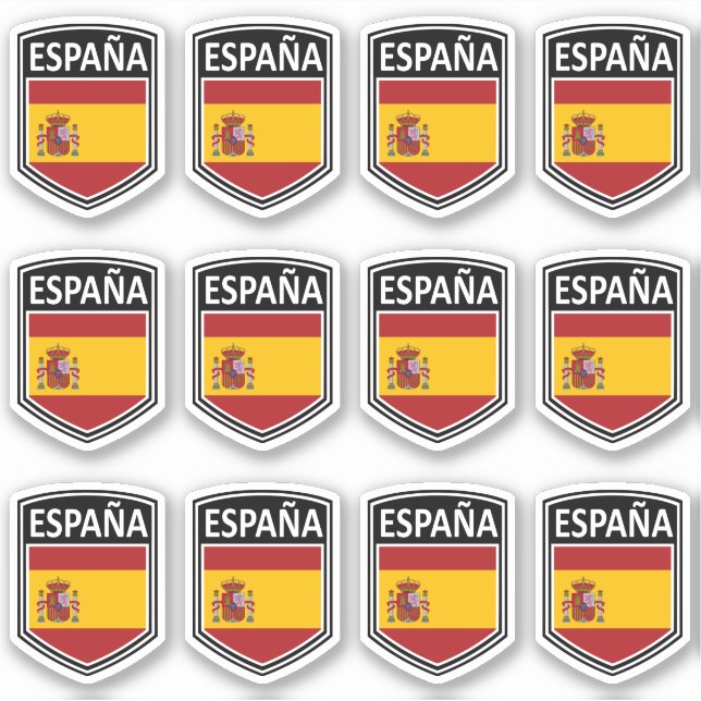 National - España Klistermärken (Framsida)
