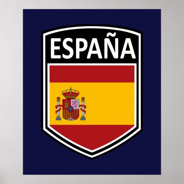 National - España Poster (Framsidan)