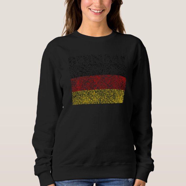 National Flag of Germany souvenir  for men women T Shirt (Framsida)
