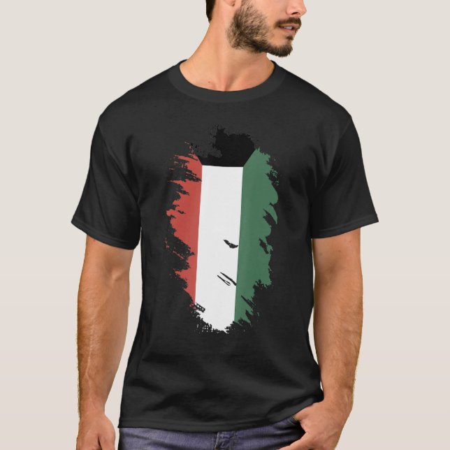 National Flag of Kuwait souvenir  for men women 6 T Shirt (Framsida)