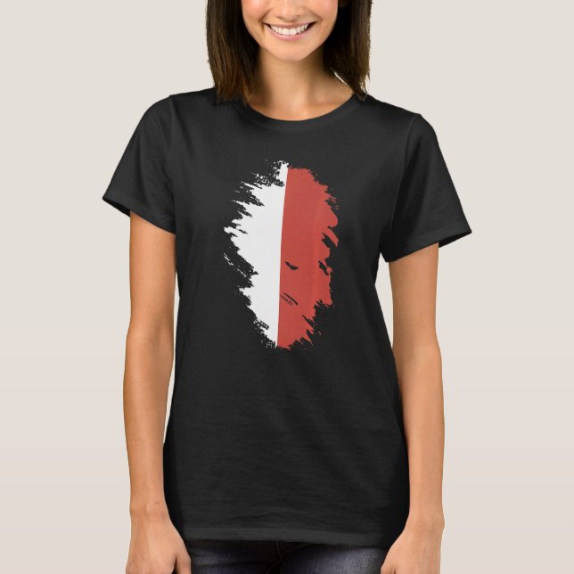 National Flag of Monaco souvenir  for men women  2 T Shirt (Framsida)