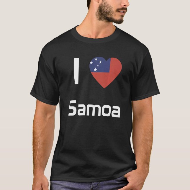 National Flag of Samoa souvenir  for men women  2 T Shirt (Framsida)
