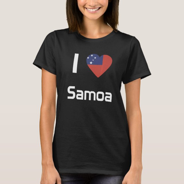 National Flag of Samoa souvenir  for men women  2 T Shirt (Framsida)
