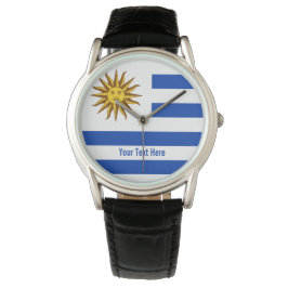 National flag of Uruguay Armbandsur