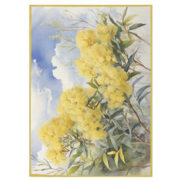 National Flower Australien Golden Wattle | medel