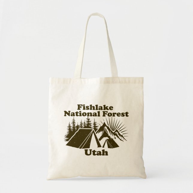 National Forest Utah, fiskevatten Tygkasse (Framsidan)