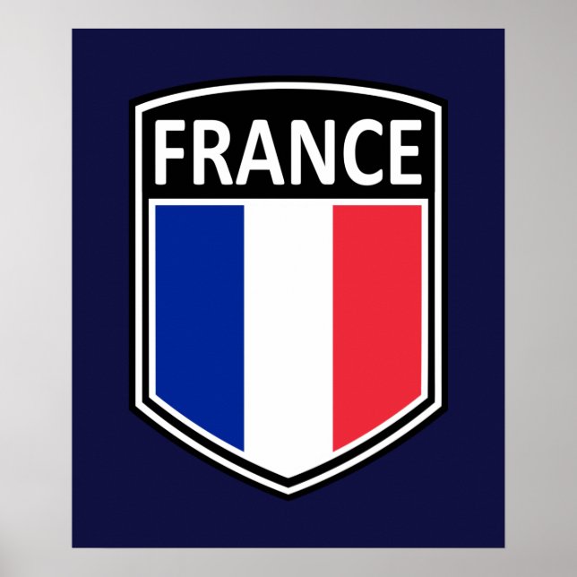 National - Frankrike Poster (Framsidan)