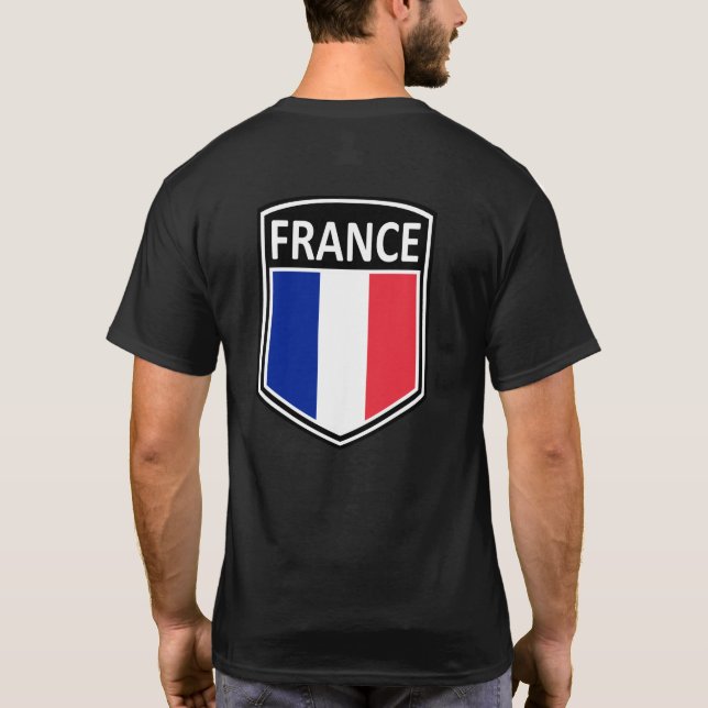National - Frankrike T Shirt (Baksida)