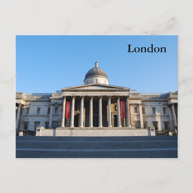 National Gallery, London Postcard Vykort (Framsida)