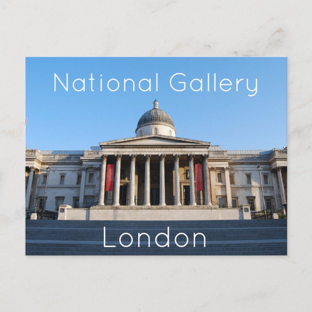 National Gallery, London Postcard Vykort (Framsida)