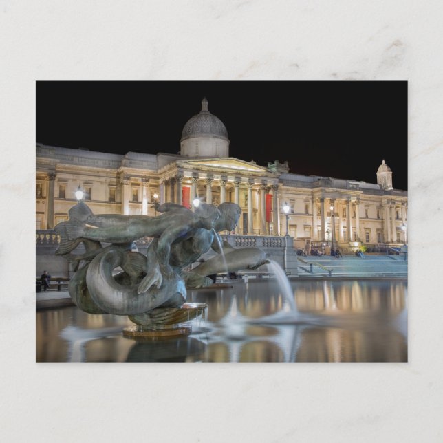 National Gallery, Trafalgar Square Vykort (Framsida)