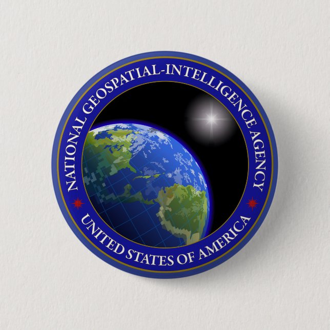 National Geospatial Intelligence Agency Knapp (Framsida)